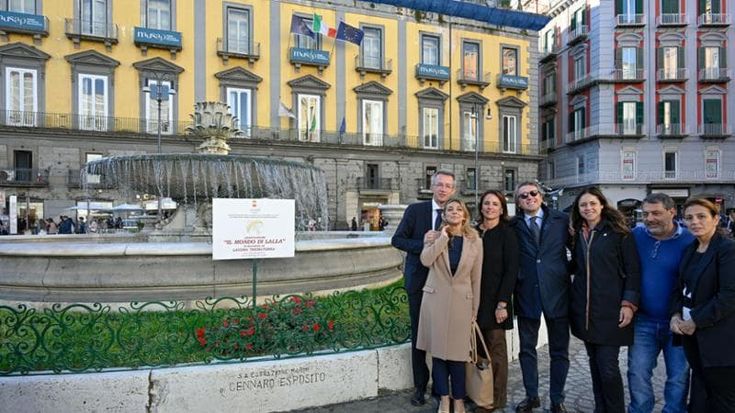 Restaurata la Fontana del Carciofo fu devastata per festeggiare lo scudetto