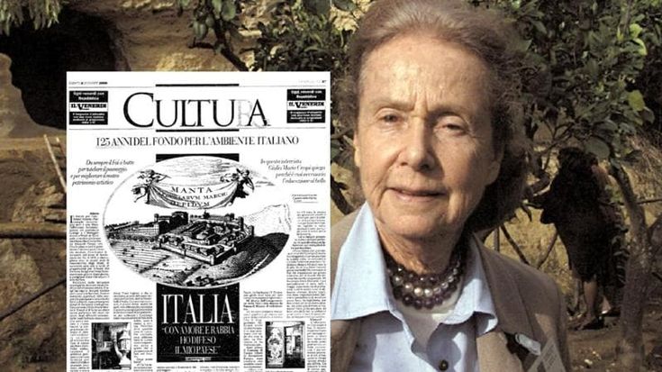 Giulia Maria Crespi e il Fai: “Con amore e rabbia ho difeso il mio paese”