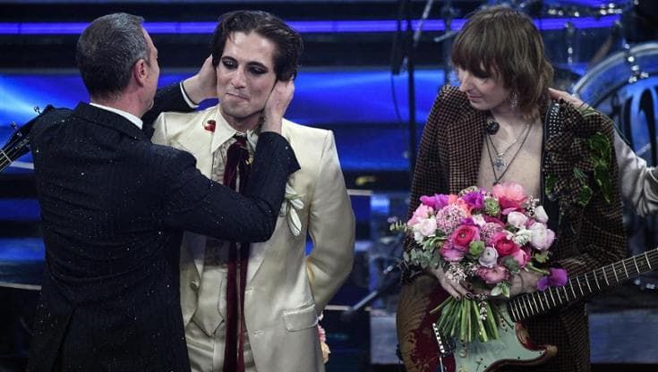 Sanremo, dal ritorno dei Maneskin al pubblico in piedi per i Meduza: la prima serata in 5 momenti