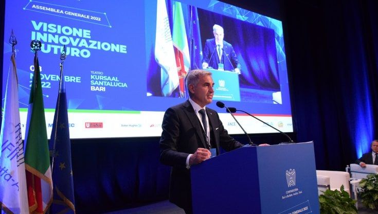 Confindustria, da Bari l'appello di Bonomi al governo: "Fate presto per il Mezzogiorno"