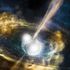 La fusione delle stelle che genera raggi gamma e oro