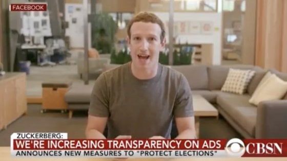 Zuckerberg: "Chi controlla i dati, controlla il futuro". Ma il video è un falso