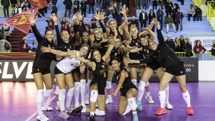 Roma Volley Club femminile, la pallavolo della Capitale alla sesta vittoria consecutiva