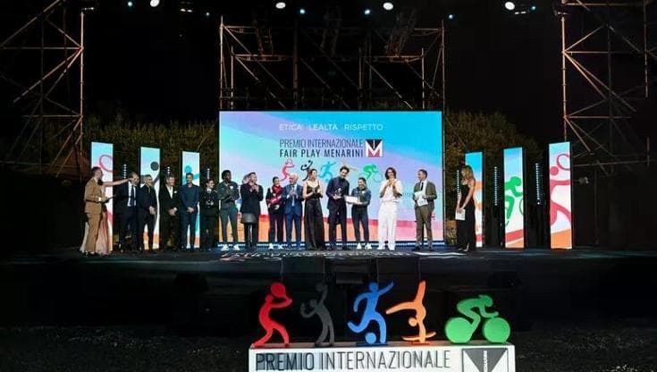 Premio Fair Play Menarini, a Firenze sfilano i campioni della correttezza