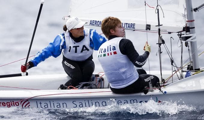 Hyeres SWC Day1 Quanti azzurri lassù