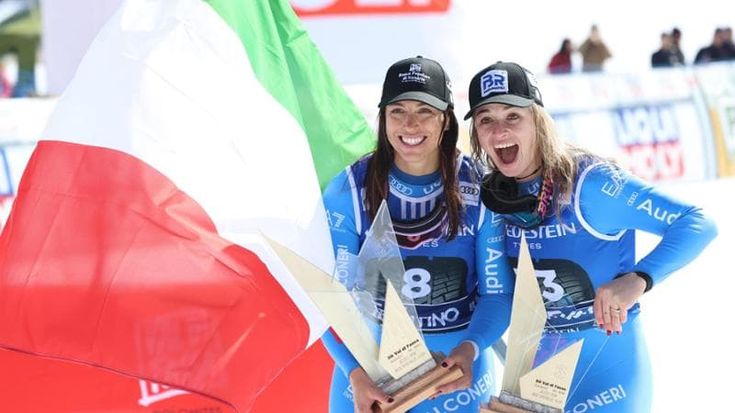 Elena Curtoni vince, Zenere terza a sorpresa: è grande Italia anche nel superG in Val di Fassa