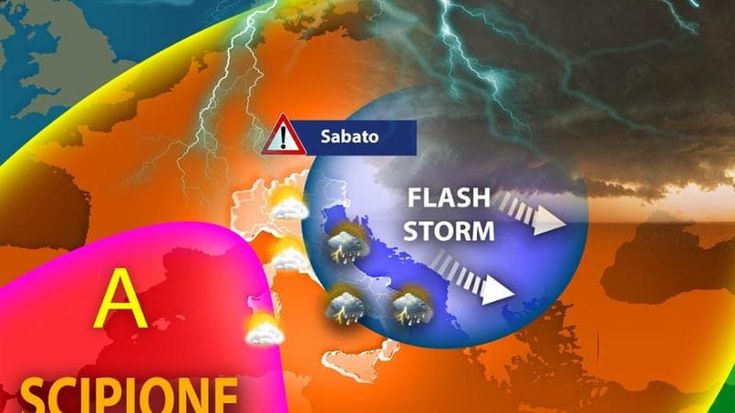 Previsioni meteo, breve flash storm al Centro-Sud, poi di nuovo alta pressione su tutta l’Italia