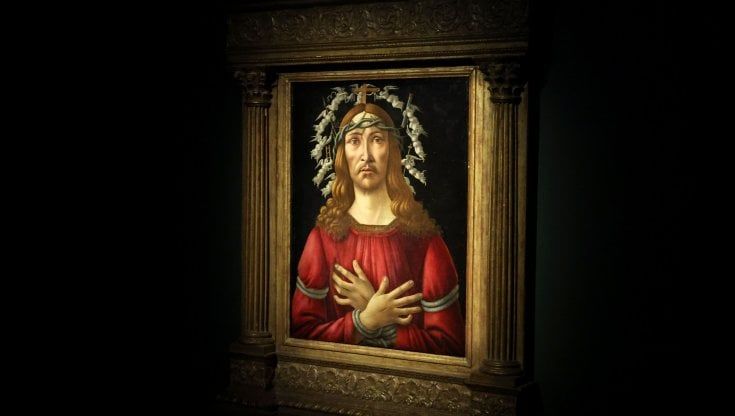 Botticelli, "L'uomo dei dolori" all'asta a New York