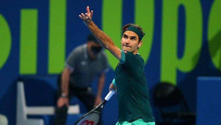 Tennis, Federer vince al rientro. A Doha torna dopo un anno e batte Evans