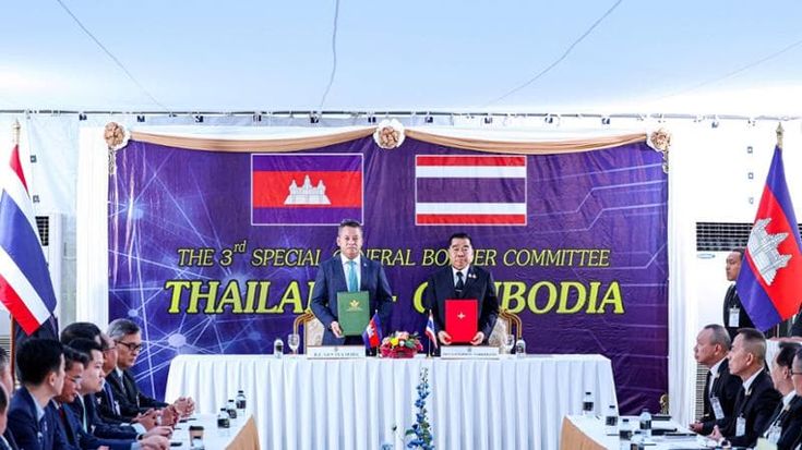 Thailandia e Cambogia firmano il “cessate il fuoco”