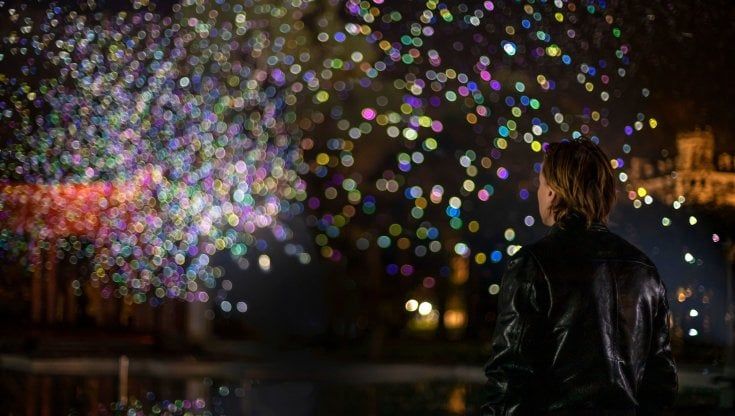 Bilbao si illumina di fuochi d'artificio sostenibili