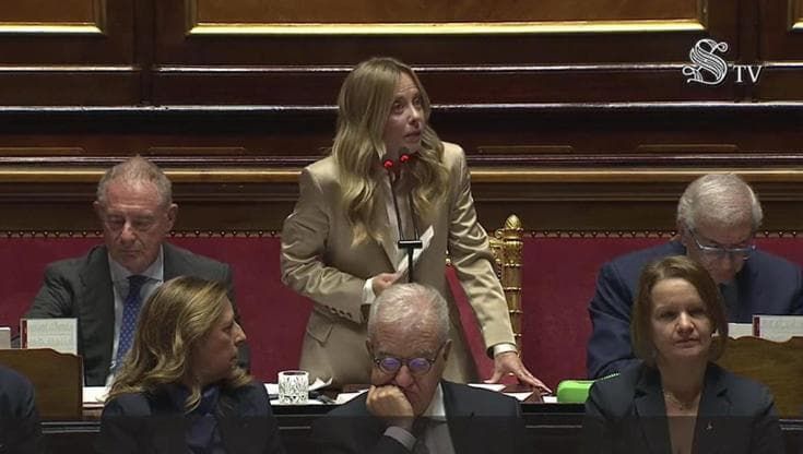 Meloni: "Putin provoca l'Europa per distogliere l'attenzione dall'andamento della guerra"