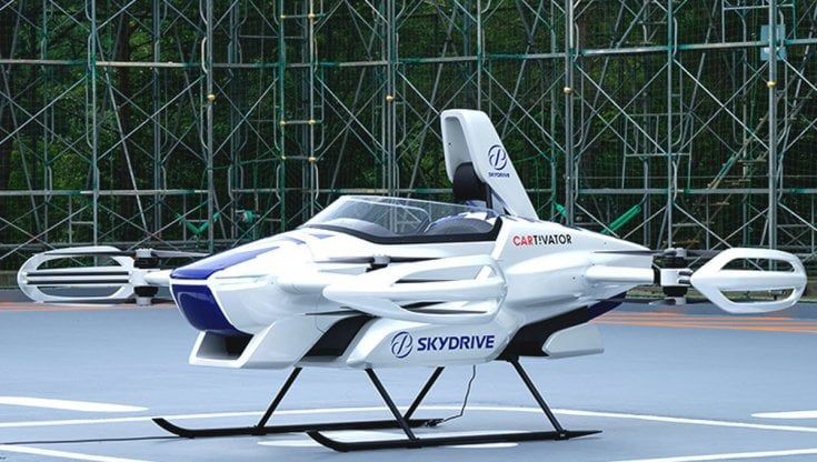 Il debutto del primo taxi volante all'Expo di Tokyo 2025