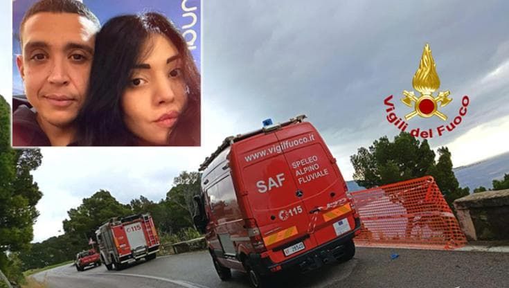 Auto contro furgone, la tragedia dei fidanzati nel volo dalla scogliera