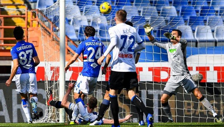 Sampdoria-Atalanta 0-2: i nerazzurri agganciano la Juve al terzo posto