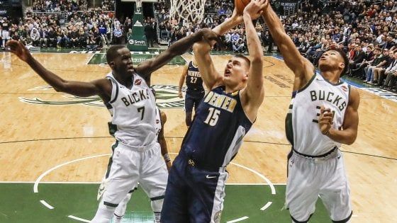 Basket, Nba: Jokic da record già in clima All Star Game, Denver sbanca Milwaukee