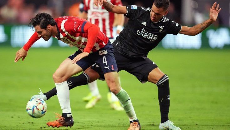Juventus-Chivas 2-0, Di Maria incanta, Vlahovic fuori, esordio per Bremer