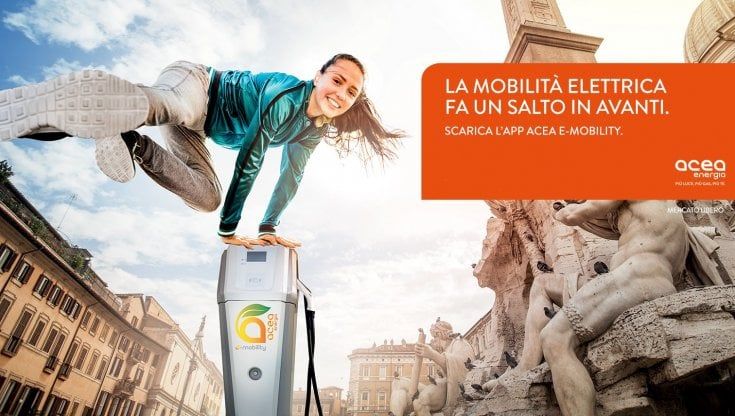 App Acea per diecimila punti di ricarica elettrica in tutta Italia