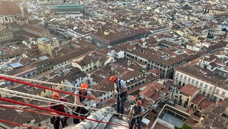 Invisibile e d’alluminio, il parafulmine sul Duomo sta per avere nuova vita