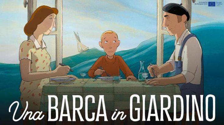 Una barca in giardino, un’animazione senza età e senza tempo