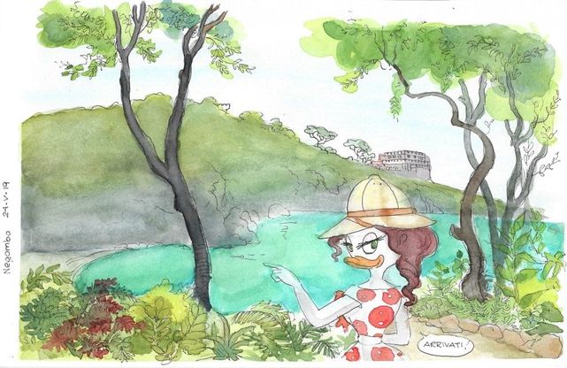 Ischia diventa Paperopoli: il reportage di Blasco Pisapia da Ipomea del Negombo