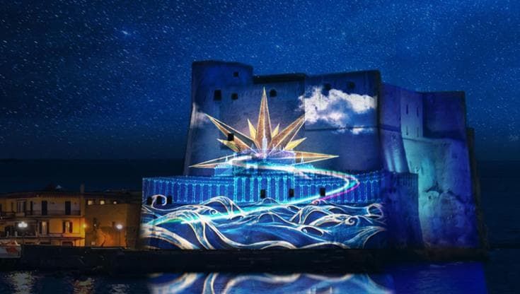 Coppa America, show a Castel dell’Ovo: videomapping su città e trofeo
