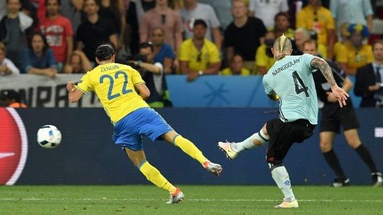 Svezia-Belgio 0-1: finale triste per Ibra, lo elimina Nainggolan