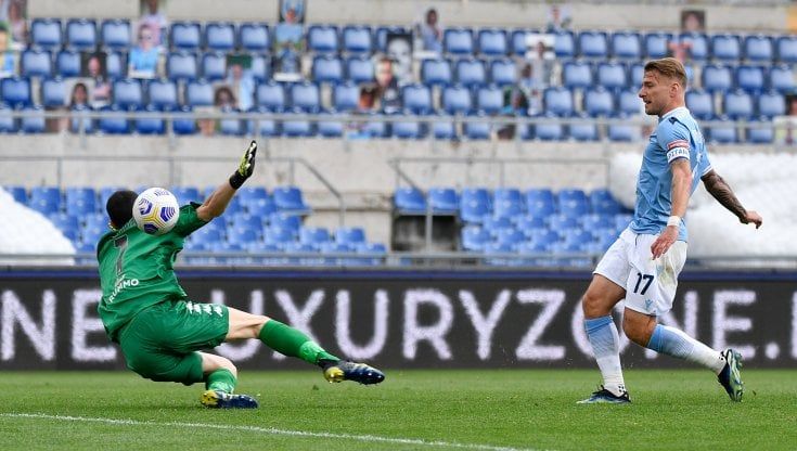 Lazio-Benevento 5-3: Immobile si sblocca e tiene i suoi in corsa per la Champions