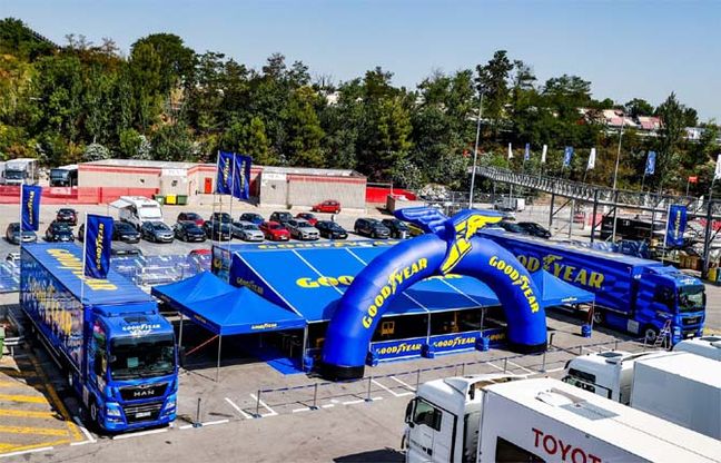 Goodyear torna in pista nel Regno Unito