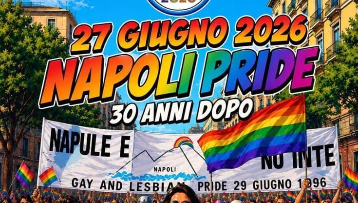Napoli Pride: "Attesi in 100mila". Trentennale con Cucinotta, BigMama e Leo Gassmann