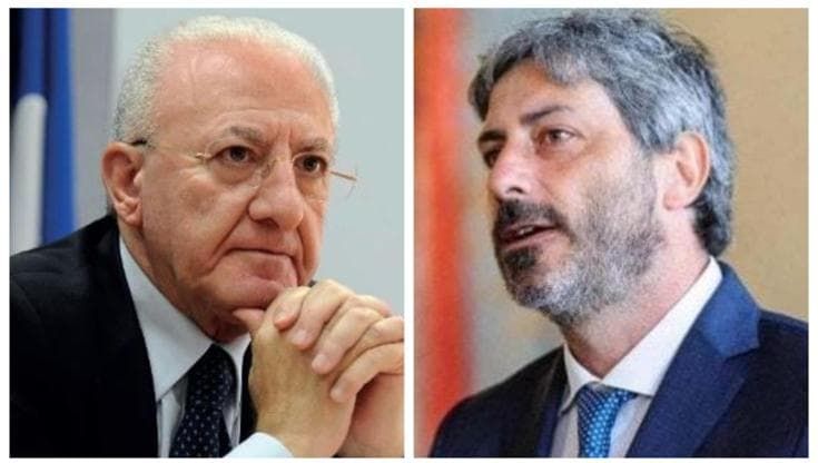 Fico incontra De Luca: “La destra è il nostro avversario”