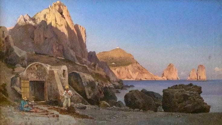 Capri e il golfo nelle vedute ottocentesche alla Fondazione Serena Messanelli Zweig