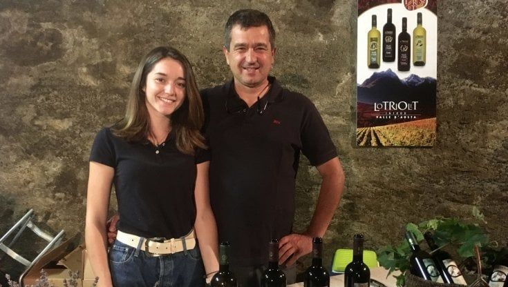 Restare nei borghi. Marco e Lo Triolet: vini eccellenti di montagna in Valle d'Aosta 