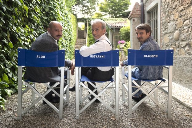 Sul set con Aldo, Giovanni e Giacomo, torna il loro film di Natale