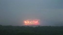 Russia 2018, fischio finale: il timelapse dei fuochi d'artificio sullo stadio