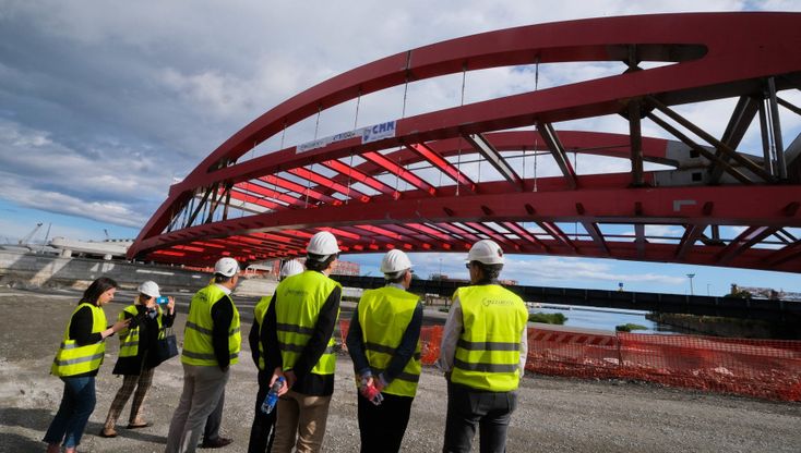 Genova, varato il nuovo ponte del Papa