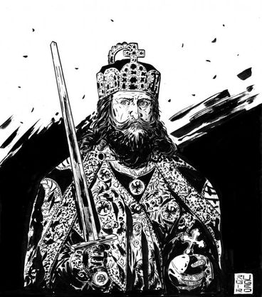 La storia in un disegno: Carlo Magno, di Lorenzo Ruggiero 
