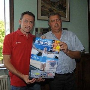 A 10 anni da Atene, Stefano Baldini festeggia la sua medaglia d'oro