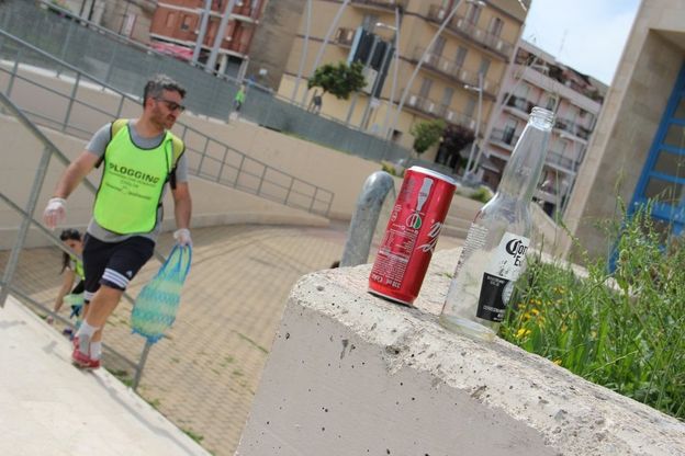 Plogging a Gravina in Puglia: lo sport fa bene anche all'ambiente