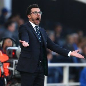 Sassuolo, Di Francesco: "Volevo Gomez al posto di Sansone. Futuro? Si vedrà"