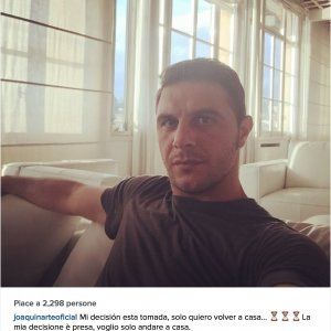 Joaquin: "Decisione presa, voglio soltanto andare a casa"