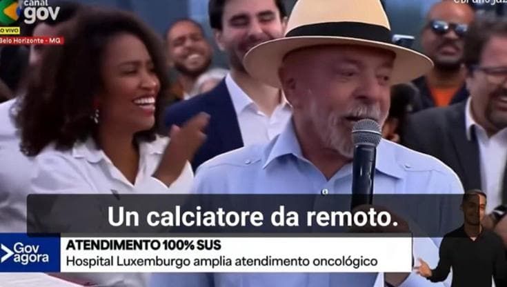 Mondiali, Lula ironizza su Neymar: "Primo calciatore in smart working al mondo"