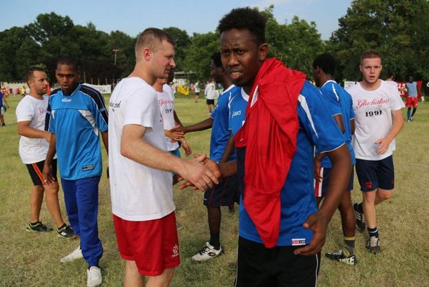 Nel Modenese i Mondiali antirazzisti, un calcio alle svastiche nel nome di Emmanuel