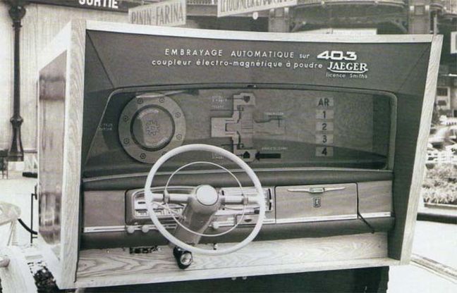 Peugeot 403 Jaeger, cambio automatico all’avanguardia