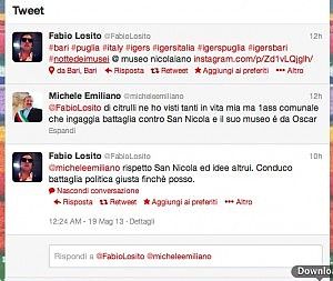 San Nicola, scintille in giunta<br />Emiliano: "Assessore citrullo"