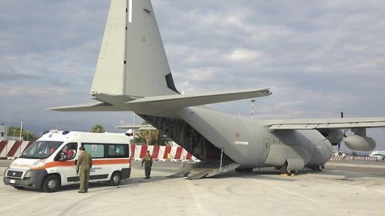 Bari, bambina di 5 anni con grave cardiopatia trasportata a Roma dal C130 dell'aeronautica militare