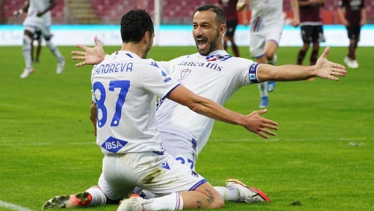 Salernitana-Sampdoria 0-2: i blucerchiati si rilanciano e salvano D'Aversa
