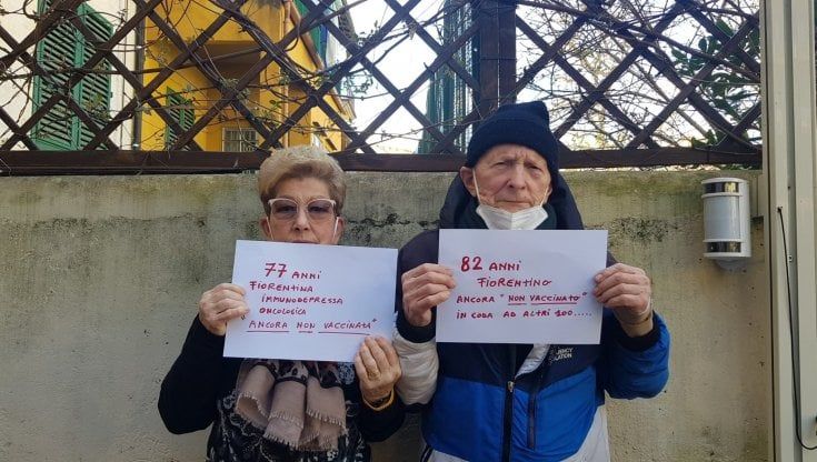"Ma a me quando mi vaccinate?", l'appello social del pensionato di Gavinana, 82 anni 