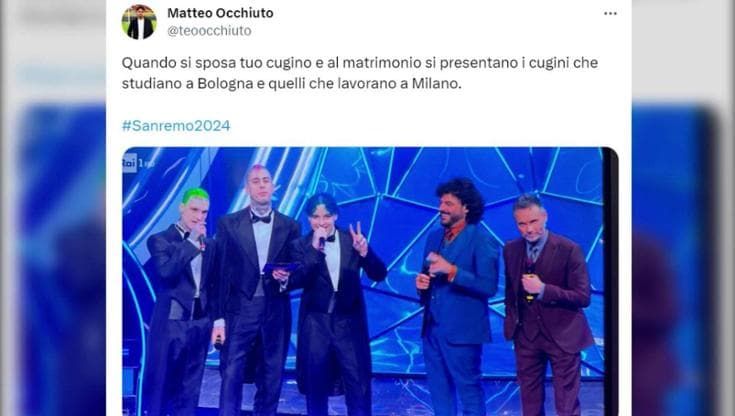 Sanremo 2024, i tweet più irriverenti della seconda serata