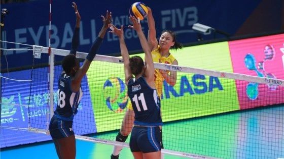 Volley, Nations League: Italia eliminata, la Cina vince la gara spareggio